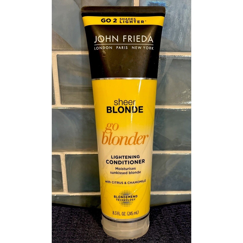 John Frieda Go Blonder‎ Lightening Conditioner w/Citrus Botanical Blend 8.3oz